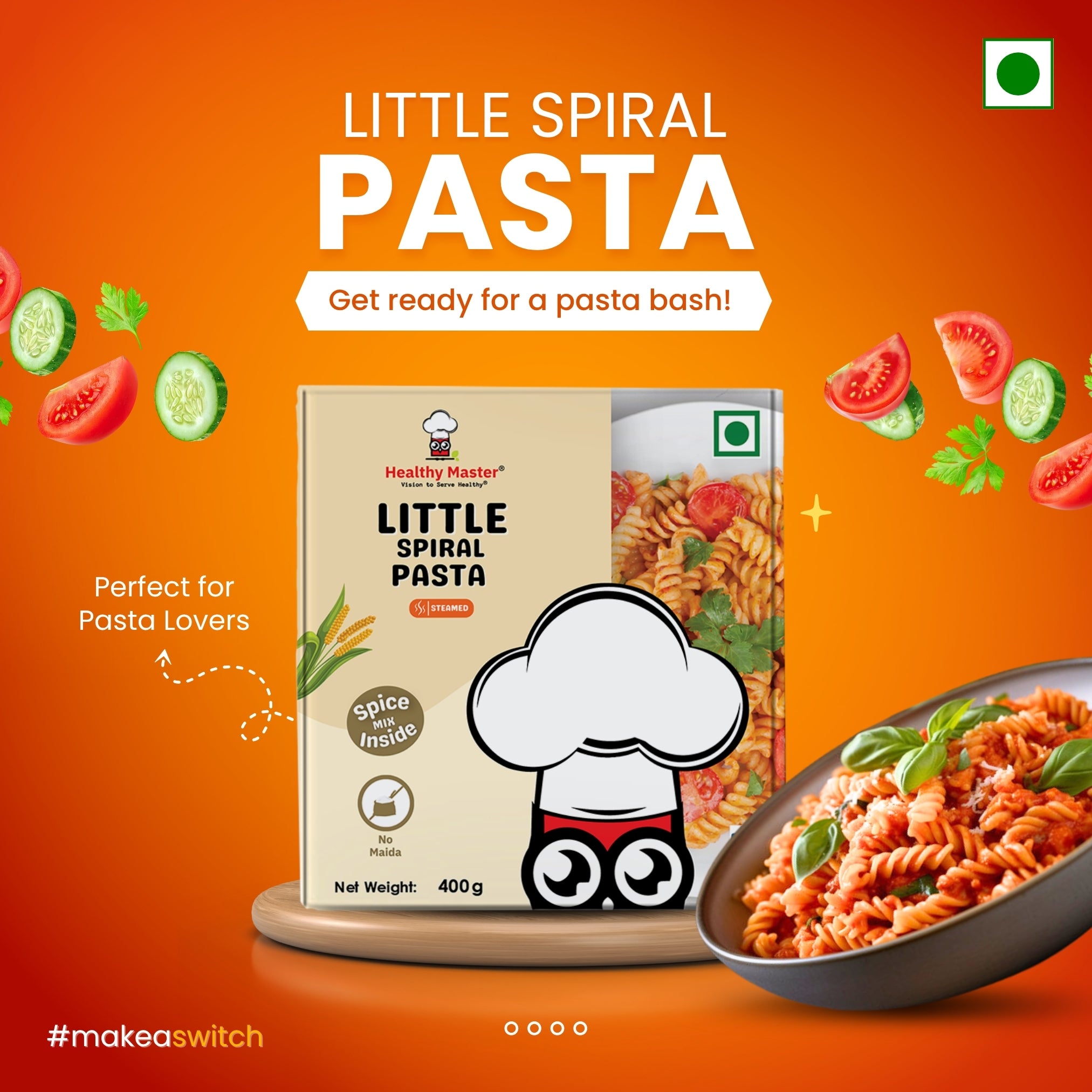Little Spiral Pasta